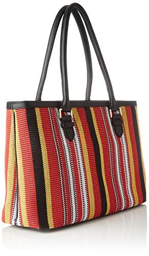 Mac DouglasLaurene Fantasia MMujerShoppers y bolsos de hombroMulticolor (Rouge)13x25x37, 5 Centimeters (W x H x L)