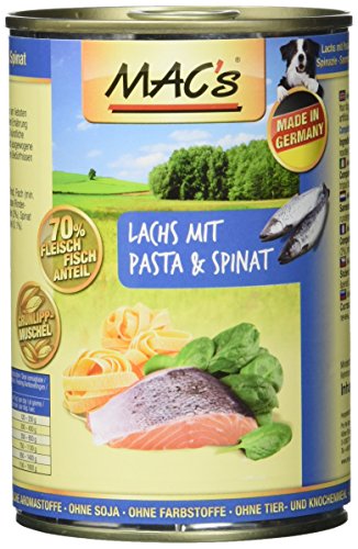 Mac 's salmón con Pasta & spinat, 6 Pack (6 x 400 g)