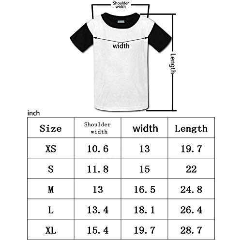 maichengxuan Camisetas de Manga Corta, T-Shirt Short Sleeve Kids tee Shirt Hazbin Hotel Running Tshirt for Girls&Boys