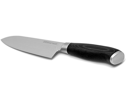 makami - Cuchillo de cocina Santoku, acero de Damasco japonés, VG-10