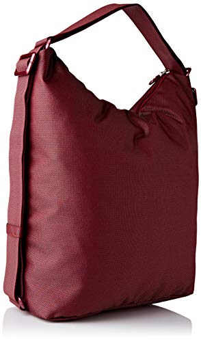 Mandarina Duck MD 20, Bolso de mano para Mujer, Cabernet, Taglia Unica