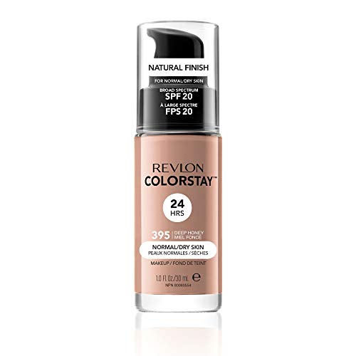 Maquillaje Revlon Colorstay para piel normal y seca, miel profunda