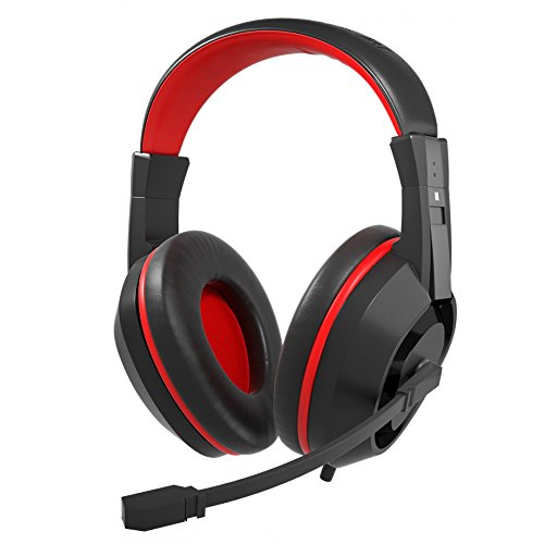 Mars Gaming MAH0+, auriculares PC, Jack 3.5, micrófono abatible, control volumen