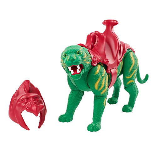 Masters of the Universe Origins Battle Cat, figura de acción para niños y niñas +6 años (Mattel GNN70)