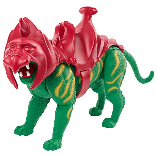 Masters of the Universe Origins Battle Cat, figura de acción para niños y niñas +6 años (Mattel GNN70)