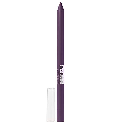 Maybelline New York - Tattoo Liner, Lápiz de Ojos Morado Semi-Permanente, Tono 940 Rich Amethyst