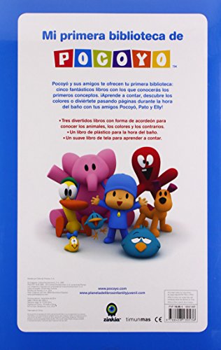 Mi primera biblioteca de Pocoyó. Estuche 5 libros (Pocoyo)