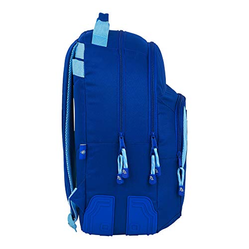 Mochila Safta Escolar de Real Zaragoza, 320x150x420mm