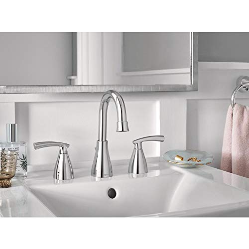 Moen 84716 Essie 8 in. Grifo de baño de 2 manijas en cromo