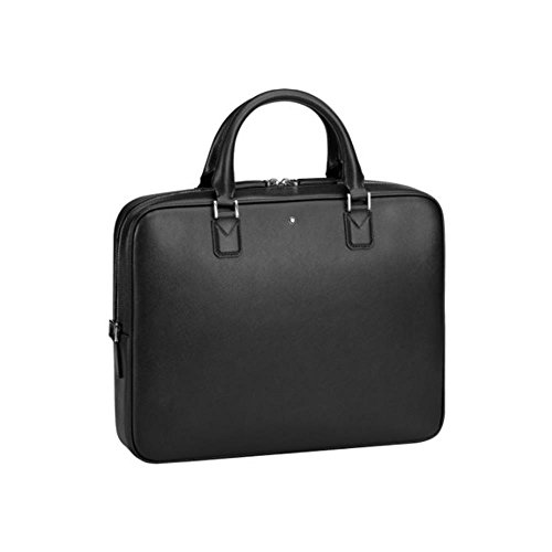 Montblanc Montblanc Sartorial Bolso Bandolera, 37 cm, Negro (Schwarz)