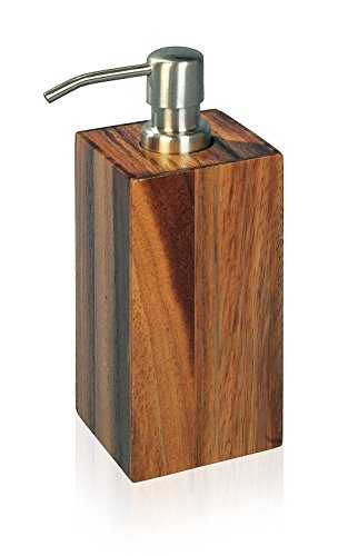 Möve 40719 - Dispensador de jabón líquido (Madera de Acacia)