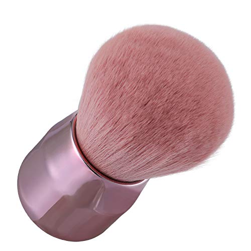 Mwoot Cepillo de limpieza de uñas para acrílico Gel UV Polvo remover cepillo suave Manicura Herramienta, Nail Dust Clean Brush (Rosado)