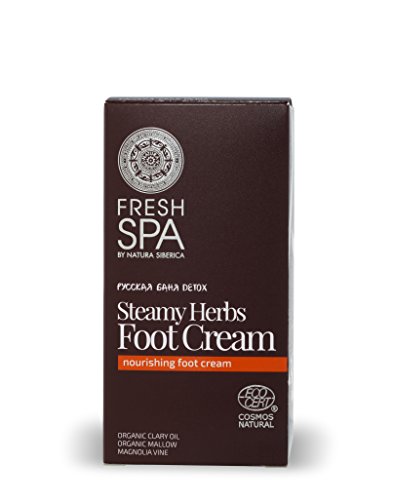 Natura Siberica Steamy Herbs Bania Fresh Spa Crema para Pies - 75 ml