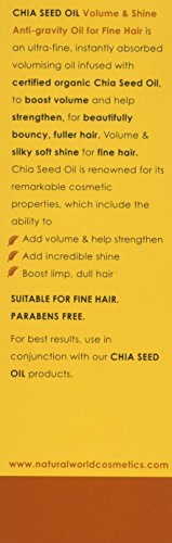 Natural World Chia Seed Oil Volume & Shine Oil 100 Ml - 100 ml