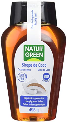 NaturGreen Sirope de Coco Bio - Pack de 3 unidades de 360ml