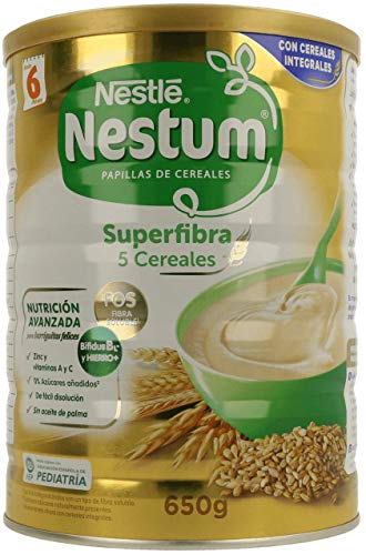 NESTUM papilla 5 cereales, lata 650gr.