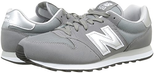 New Balance 500 Core, Zapatillas para Hombre, Gris Grey Grey, 43 EU