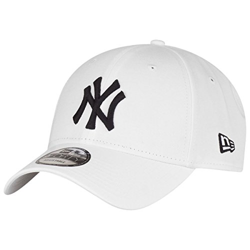 New Era New York Yankees - Gorra para hombre , color blanco (weiß/schwarz), talla única