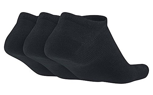 Nike 3Ppk Value No Show, Calcetines Unisex adulto, Negro (Schwarz), 46-50 (Talla fabricante: XL)