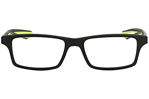 NIKE 4281 001 52 Monturas de gafas, Black/Volt, Unisex-niños