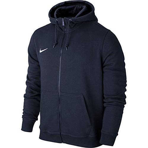 Nike Team Club Fz Hoody - Sudadera con capucha para hombre, color Azul (Obsidian/Football White), talla XL