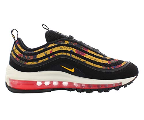 Nike W Air MAX 97 SE, Zapatillas de Atletismo para Mujer, Multicolor (Black/University Gold/Sail 1), 38 EU