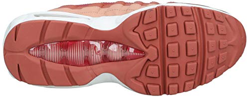 Nike Wmns Air MAX 95, Zapatillas de Atletismo para Mujer, Multicolor (Team Crimson/Dusty Peach/Rose Gold 607), 38.5 EU