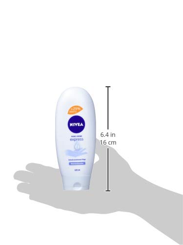 Nivea Crema de manos, Express Care, 4 unidades (4 x 125 ml)