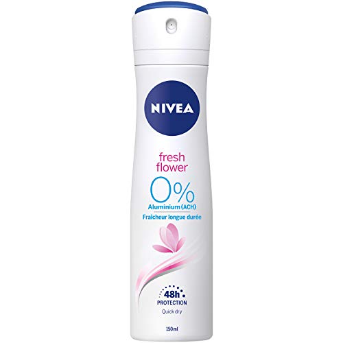 Nivea Deo spray de flores frescas, ohne aluminio, paquete 6er (6 x 150 ml)