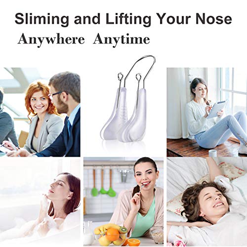 Nose Shaper Clip,Nose Up Lifting Shaping Shaper,Nose Fashion Up Lifting Shaping Bridge Enderezar la belleza Dispositivo delgado Más suave