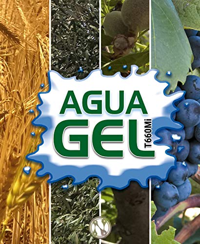 NOVINGRECONS Agua Gel - Paquete 20g Formato Pequeño Jardin/Huerto. Retenedor Agua Multiples Ciclos Uso.