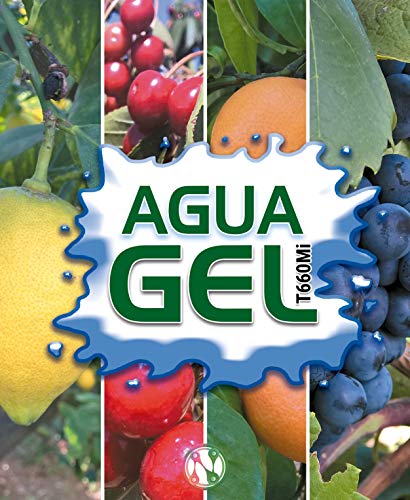 NOVINGRECONS Agua Gel - Paquete 20g Formato Pequeño Jardin/Huerto. Retenedor Agua Multiples Ciclos Uso.