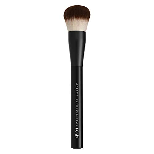 NYX PROFESSIONAL MAKEUP brocha para maquillaje fluido para difuminar Pro Multi-Purpose Buffing Brush 3 de fibra