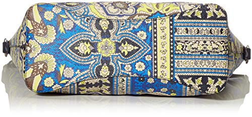 Oilily Orient Hobo Lhz - Bolso bandolera para mujer (12 x 31 x 39 cm), color Azul, talla 12x31x39 cm (B x H x T)