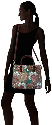 Oilily Picnic Mhz - Bolso de mano para mujer (15 x 27 x 32,5 cm), color Verde, talla 15x27x32.5 cm (B x H x T)