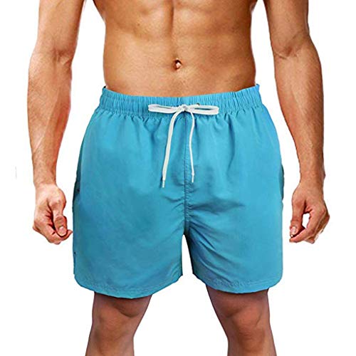 OPAKY Bañador para Hombre Pantalones Cortos para Hombres, Bañadores, Shorts con Bolsillos, Shorts con cordón, Secado rápido, Boxers de poliéster, de Bath, Beach, Sea, Surf, Natación, Printed Fantasy