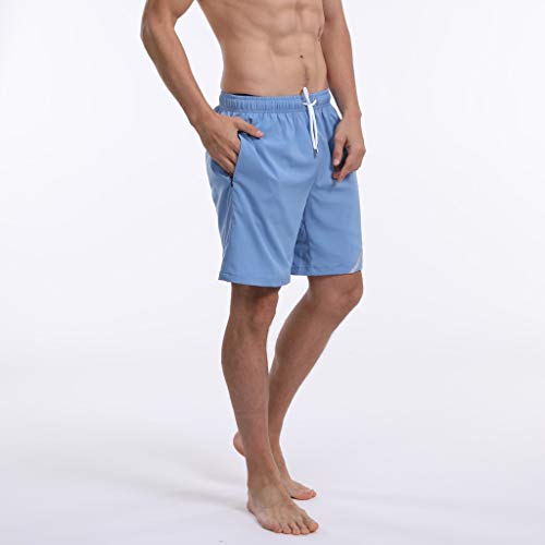 OPAKY Hombres de Moda Atado Hawaiian Beach Fit Sport Quick Dry Casual Pantalones Cortos Shorts con cordón, Secado rápido, Boxers de poliéster, de Bath, Beach, Sea, Surf, Natación, Printed Fantasy