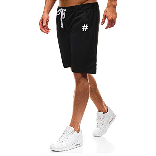 OPAKY Pantalón Corto Bermuda Pantalones De Tela para Hombre Elástico Regular-Fit Bañador Hombre Traje de Baño Pantalon Corto de Playa Natación Piscina Secado Rápido