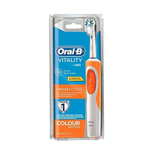 ORAL B cepillo dental eléctrico vitality cross action 2D blister 1 ud