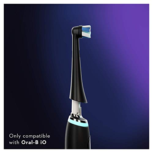 Oral-B iO Ultimate Clean Black Cabezales de recambio, Pack de 2 Unidades