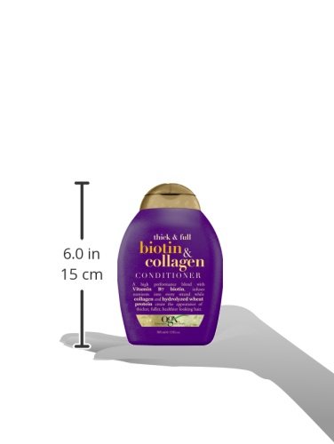 Organix - Acondicionador densamente y Biotin y colágeno llenos - 13 oz.