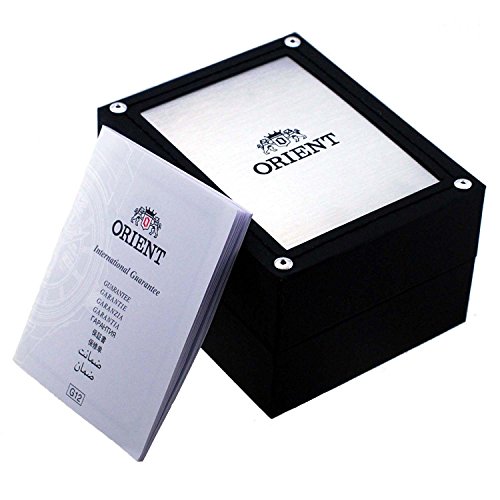 Orient Reloj Analógico para Unisex Adultos de Automático con Correa en Cuero FAC08002F0