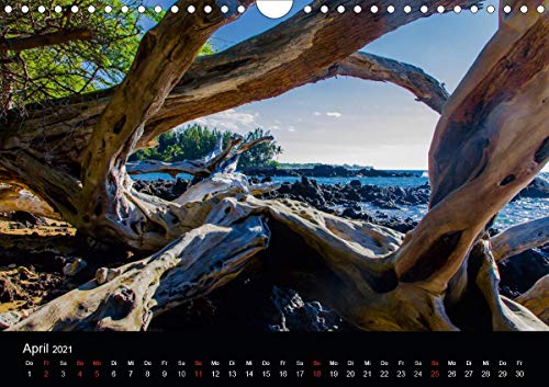 Paradiese der Erde - HAWAII (Wandkalender 2021 DIN A4 quer): Stimmungsvoller Kalender mit Impressionen aus dem Paradies Hawaii (Monatskalender, 14 Seiten )