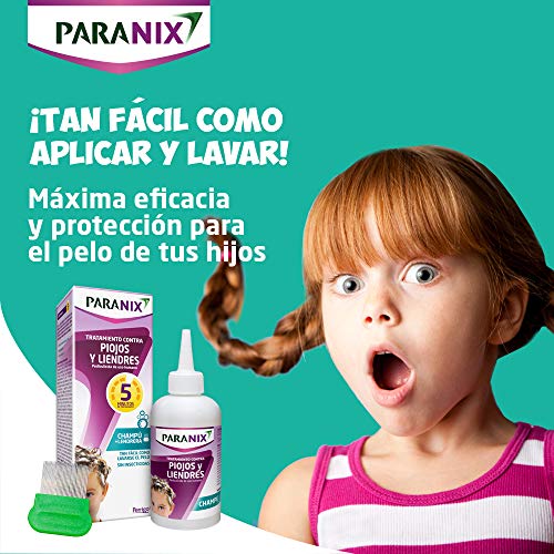 Paranix Paranix Champu Antipiojos |Pack Bob Esponja Con Regalo |Tratamiento Para Eliminar Piojos Y Liendres Sin Insecticidas, Contra Infestaciones De Piojos 250 g