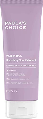 Paula's Choice 2% BHA Exfoliante Corporal - Crema Exfoliante Reduce Espinillas, Imperfecciones y Acne - con Ácido Salicilico & Antioxidantes - Todos Tipos de Piel - 210 ml