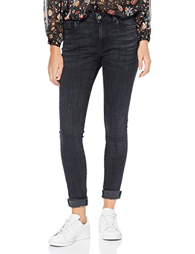 Pepe Jeans Regent Vaqueros Skinny, (Black Wiser Wash Denim 000), W25/L32 para Mujer