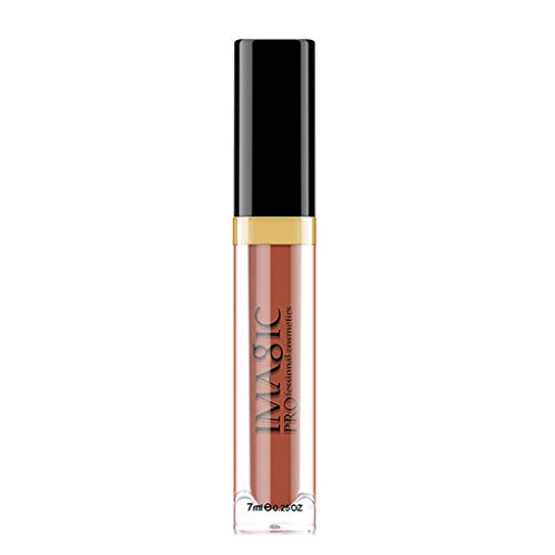 Pintalabios mate larga duracion,MOMOXI Brillo labial líquido Crema hidratante Terciopelo Metal Lápiz labial Cosmética Belleza Maquillaje 2019 Menos 5€ Lápiz labial Sexy Líquido Hidratante Profesional