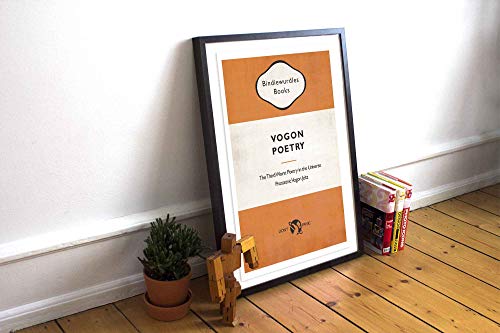 Póster de Guía de Hitchhiker's Guide to the Galaxy – Vogon Poesía – póster, impresión, arte (A33 x 42 cm)