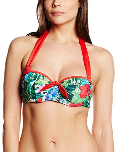 Pour Moi 17000 Jungle Fever, Parte de Arriba de Bikini Para Mujer, Multicolor, 36 Inches (talla Del Fabricante: 36c)