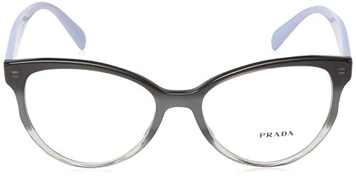 Prada 0PR 01UV, Monturas de Gafas para Mujer, Gris (Gradient Grey), 54